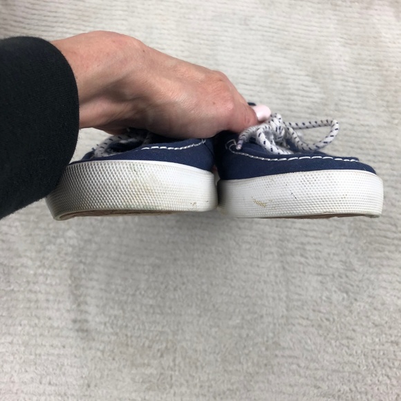 Nautica Boat Shoe Slip On Navy blue Sz. 5 loafer - Picture 5 of 8